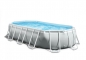 Mobile Preview: Steinbach Intex Frame Pool Set Prism Oval 610 x 305 x 122 cm 126798GN